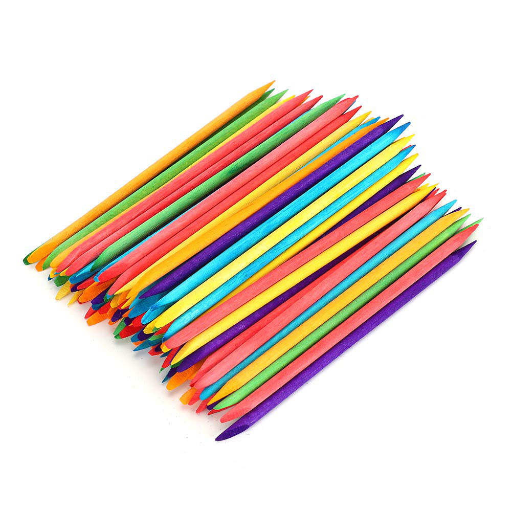 عقب زن رنگی ناخن